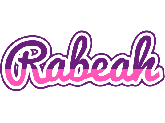 Rabeah cheerful logo
