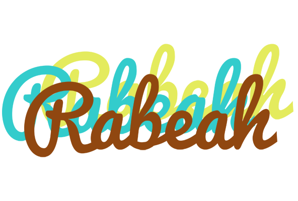 Rabeah cupcake logo