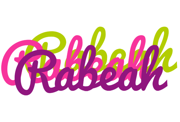 Rabeah flowers logo