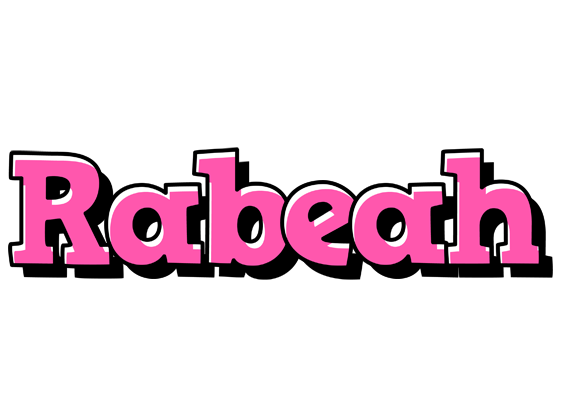Rabeah girlish logo