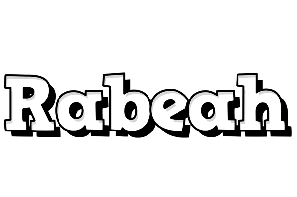 Rabeah snowing logo