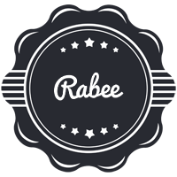 Rabee badge logo