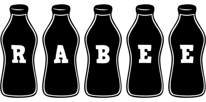 Rabee bottle logo