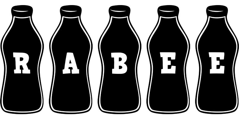 Rabee bottle logo