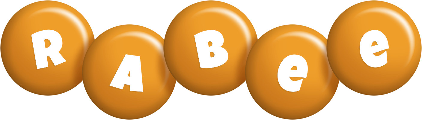 Rabee candy-orange logo