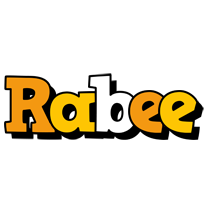 Rabee cartoon logo