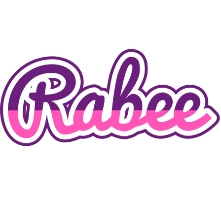 Rabee cheerful logo
