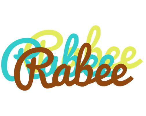 Rabee cupcake logo