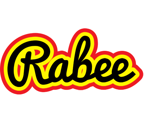 Rabee flaming logo