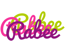 Rabee flowers logo