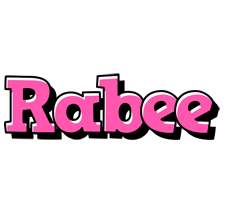 Rabee girlish logo