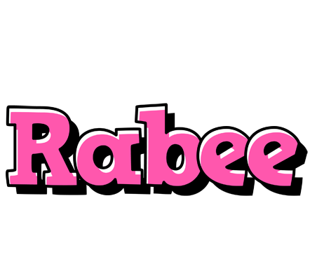 Rabee girlish logo