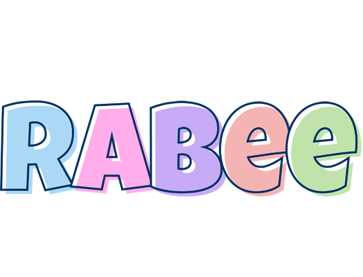 Rabee pastel logo