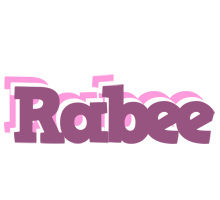 Rabee relaxing logo