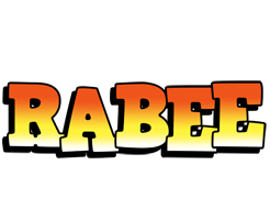 Rabee sunset logo