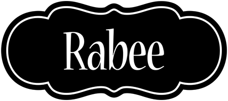 Rabee welcome logo