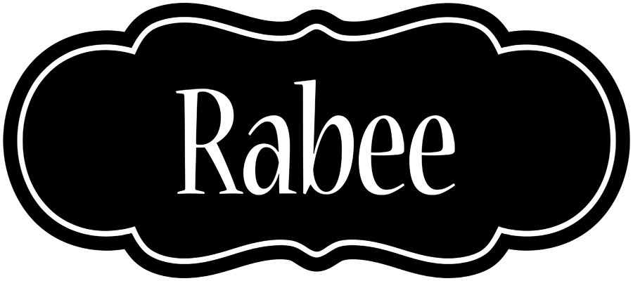 Rabee welcome logo