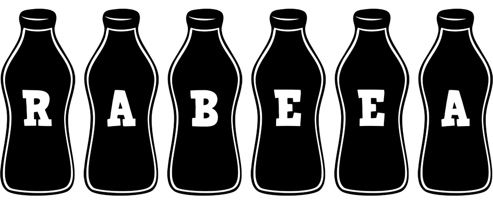 Rabeea bottle logo
