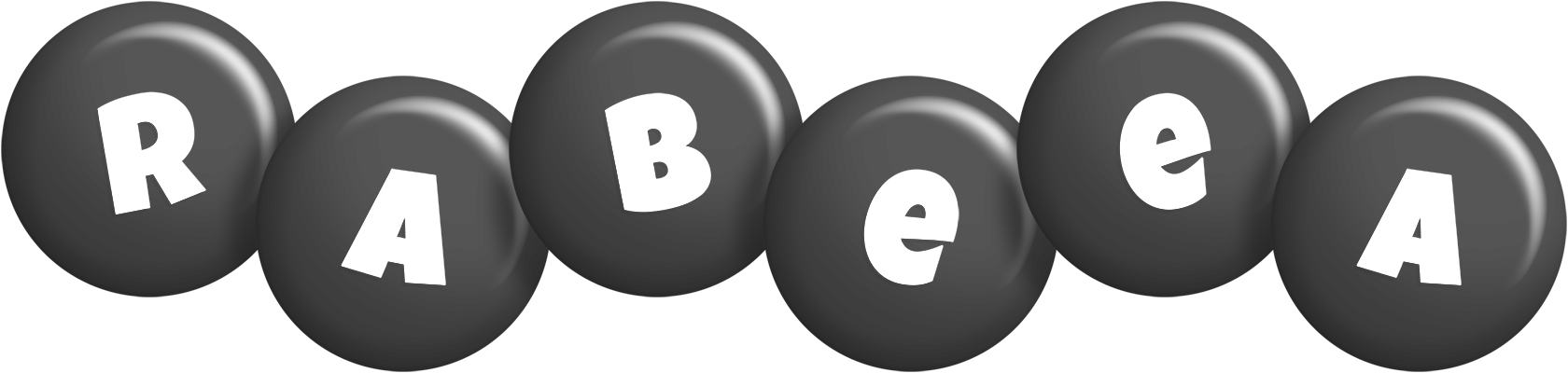 Rabeea candy-black logo