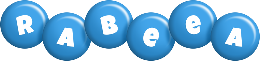 Rabeea candy-blue logo