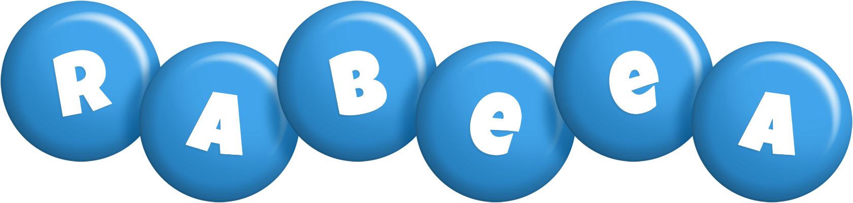 Rabeea candy-blue logo