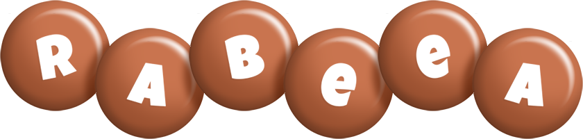 Rabeea candy-brown logo