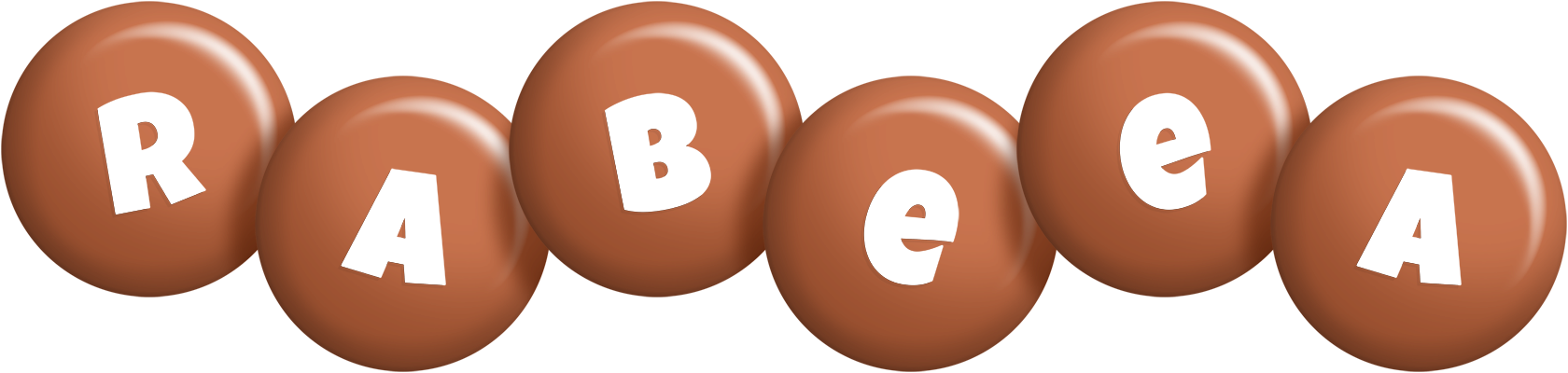 Rabeea candy-brown logo