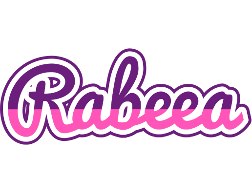 Rabeea cheerful logo