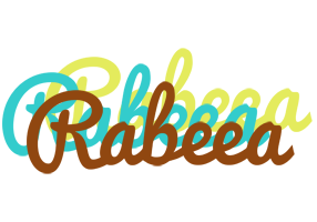 Rabeea cupcake logo