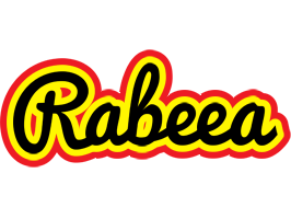 Rabeea flaming logo