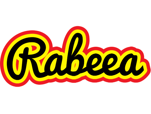 Rabeea flaming logo
