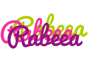 Rabeea flowers logo