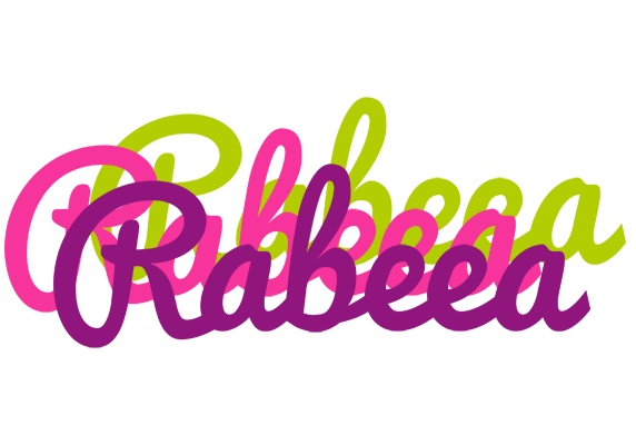 Rabeea flowers logo