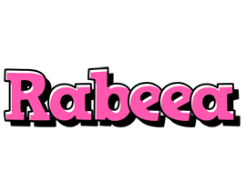 Rabeea girlish logo