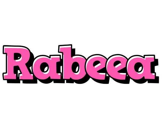 Rabeea girlish logo