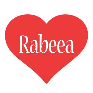 Rabeea love logo