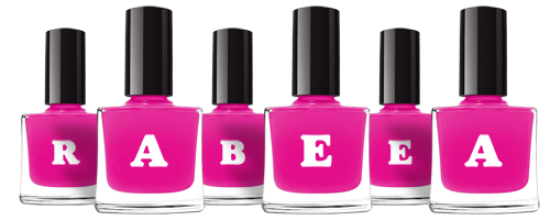 Rabeea nails logo