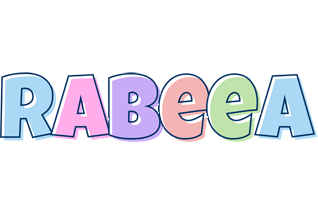 Rabeea pastel logo