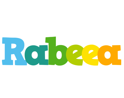 Rabeea rainbows logo