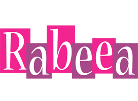 Rabeea whine logo