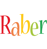 Raber birthday logo