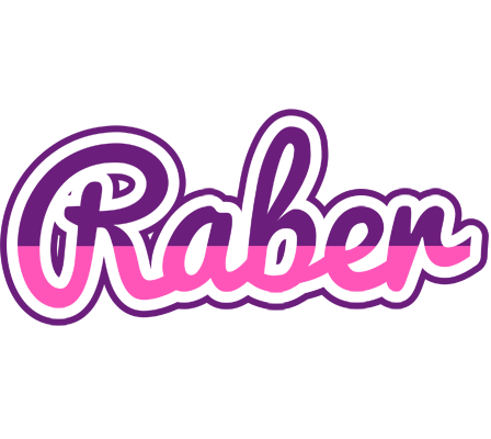 Raber cheerful logo