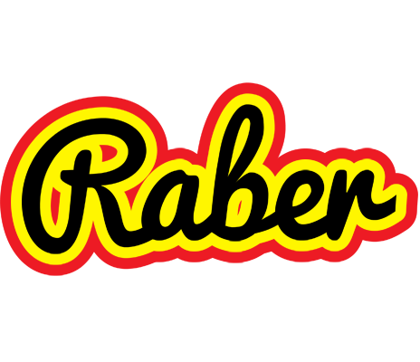 Raber flaming logo