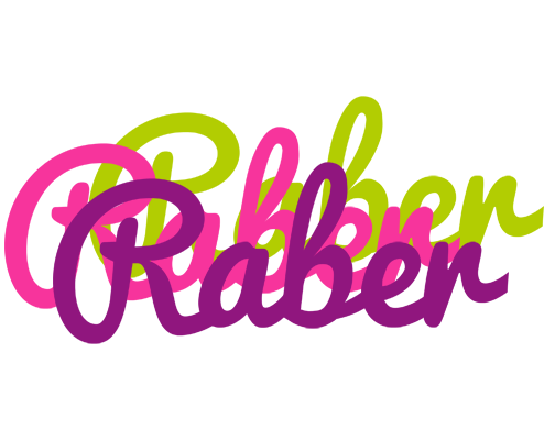 Raber flowers logo