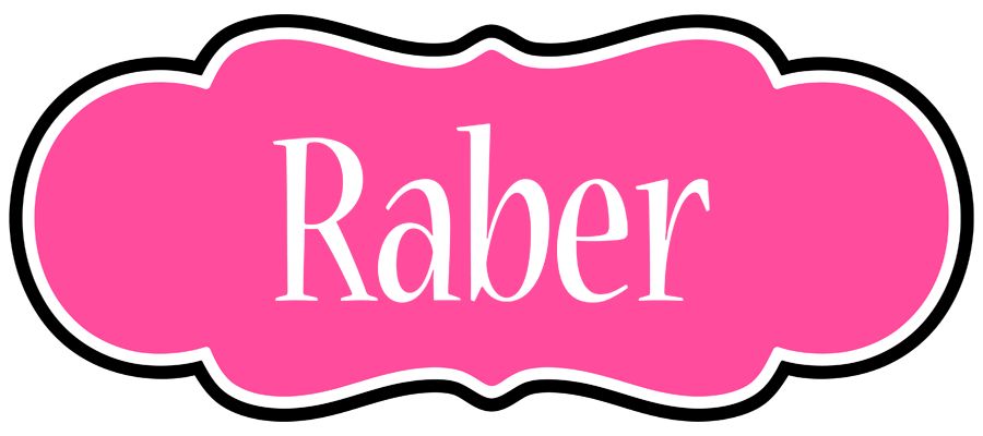 Raber invitation logo