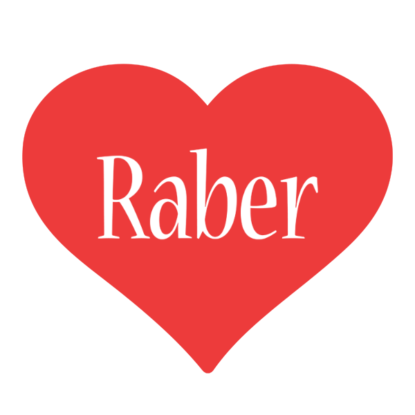 Raber love logo