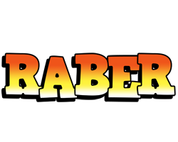 Raber sunset logo