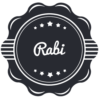 Rabi badge logo