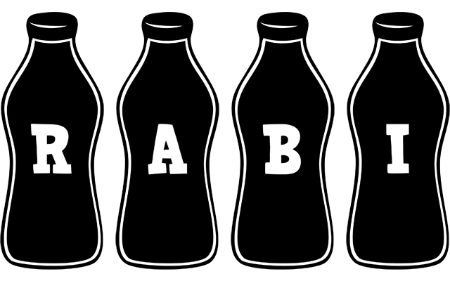 Rabi bottle logo