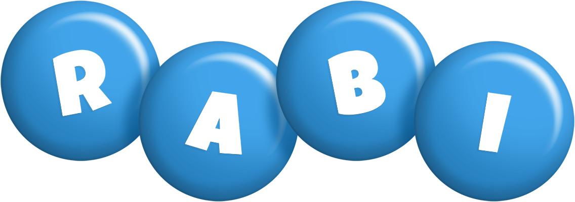 Rabi candy-blue logo